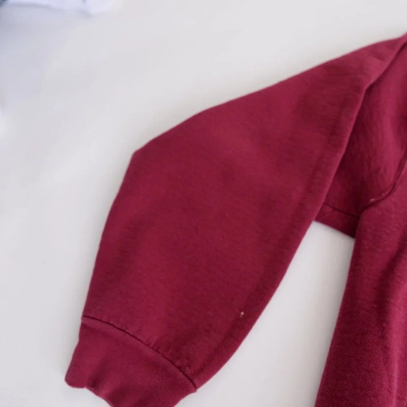 Fruit of the Loom Super Cotton Maroon Beta Sigma Phi Fraternity Sweater - Large - Picture 8 of 14